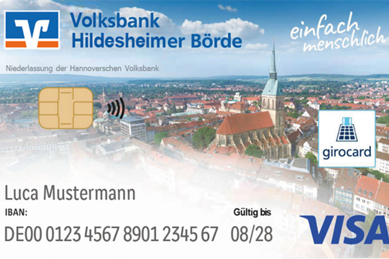 Girocard mit Hildesheimer Börde Design
