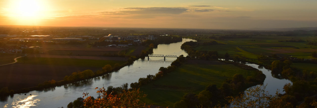 Blick auf die Donau in Straubing