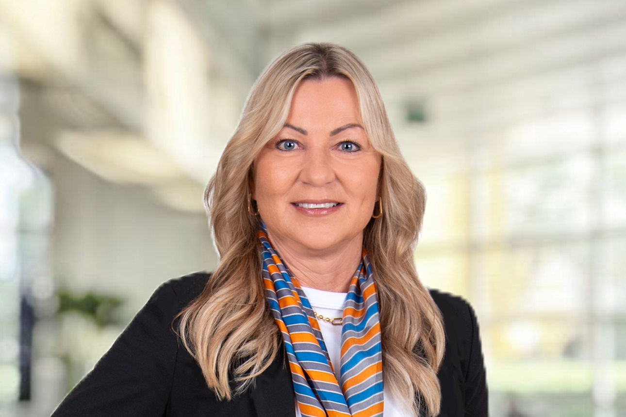 Mitarbeiterin in der Abteilung Wohnbaufinanzierung