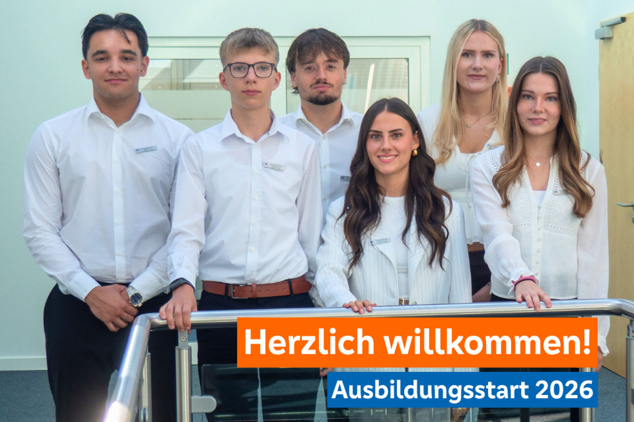 Sechs neue Kollegen