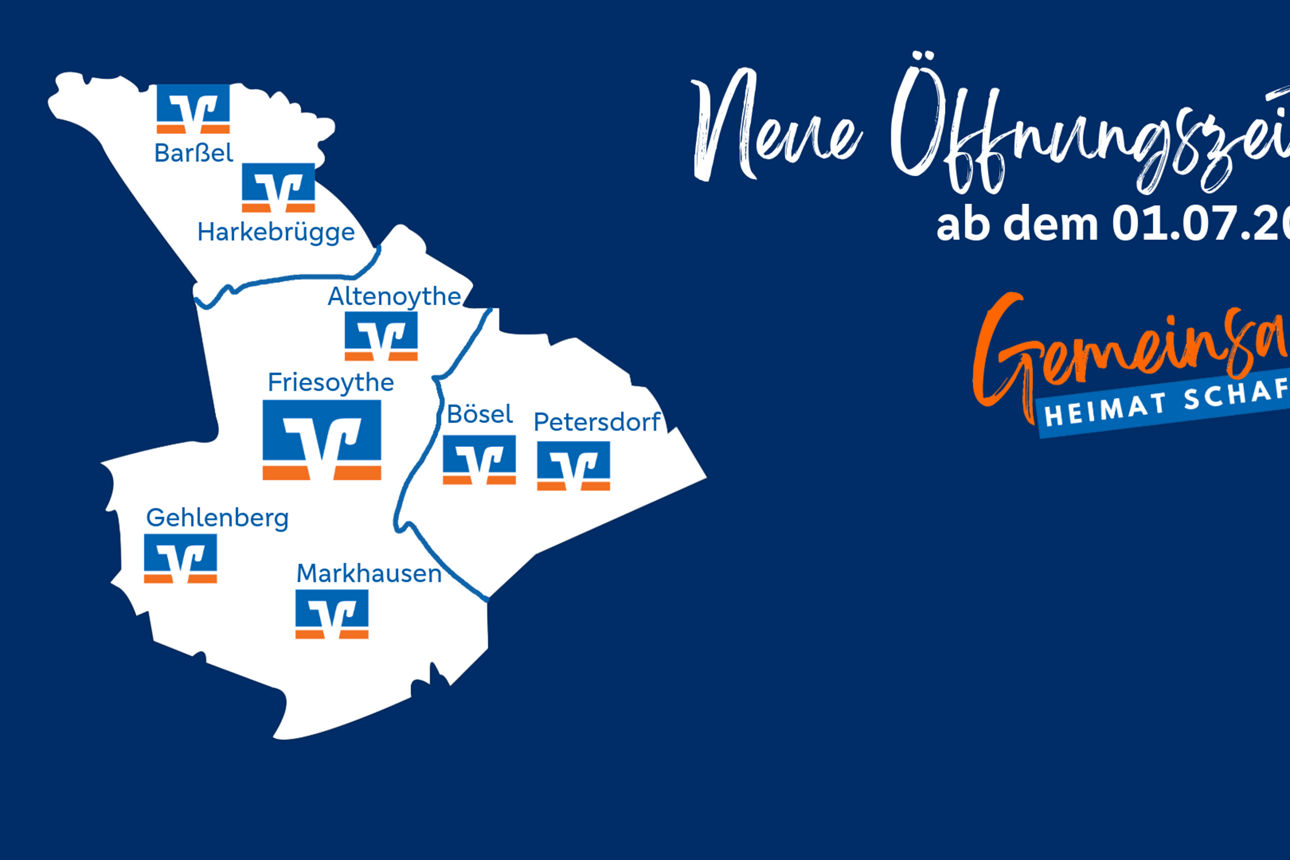 Neue Öffnungszeiten