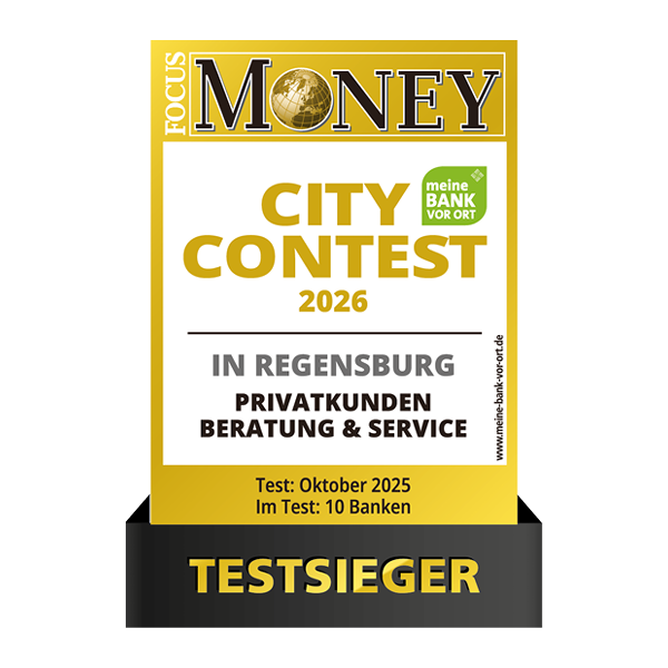 Focus Money Siegel - Testsieger in Regensburg