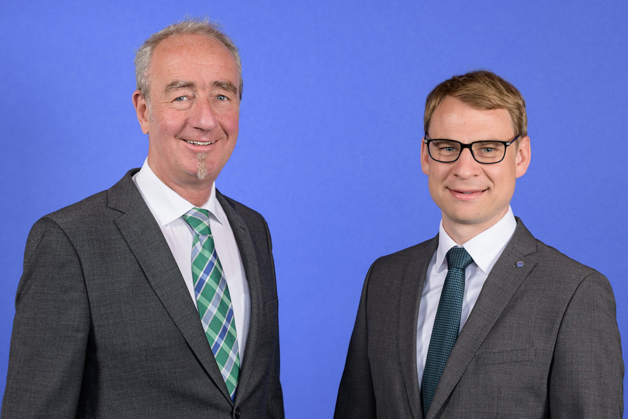 Unser Vorstand: Georg Hornsteiner und Michael Hilmer