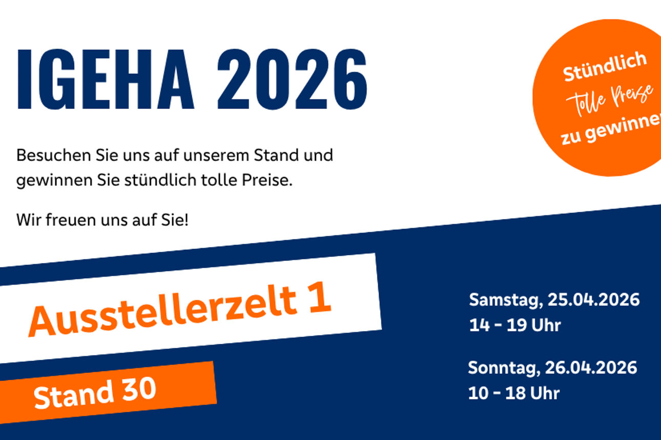 IGEHA 2026 mit den wichtigsten Informationen
