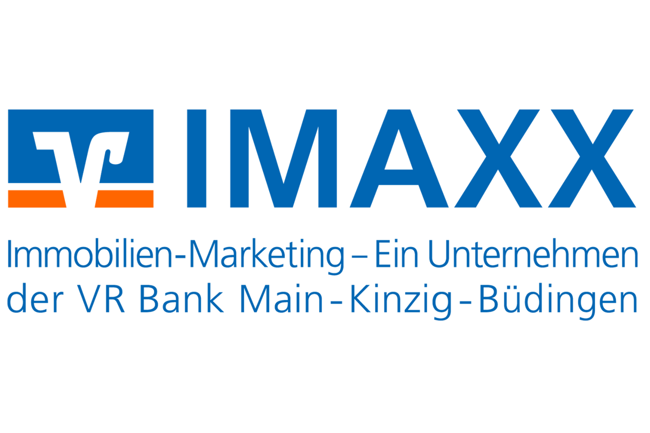Logo der IMAXX Immobilien-Marketing - Ein Unternehmen der VR Bank Main-Kinzig-Büdingnen eG