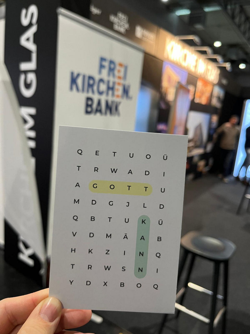 Bild vom Stand auf der Messe