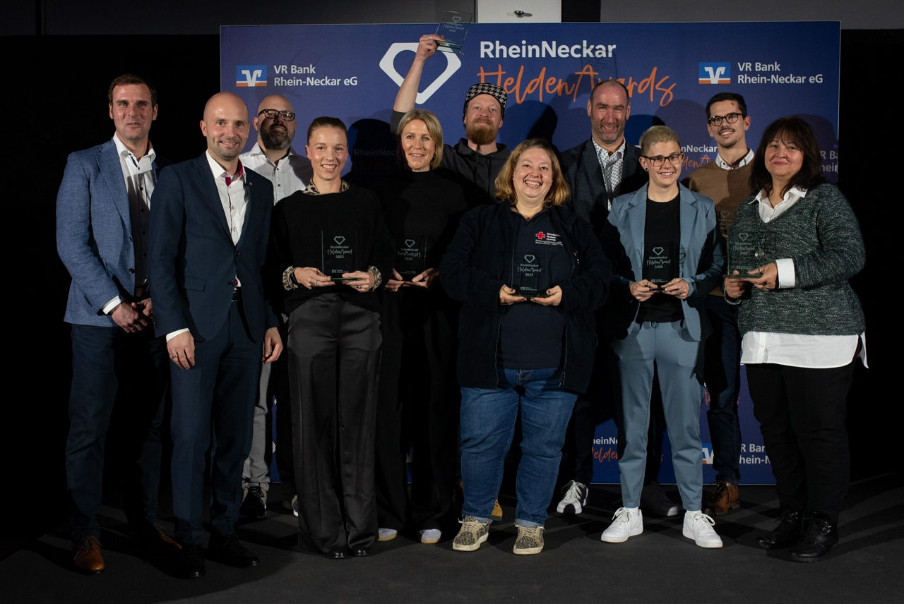 Gemeinsam bewegen wir die Region: Premiere RheinNeckar HeldenAwards 2025
