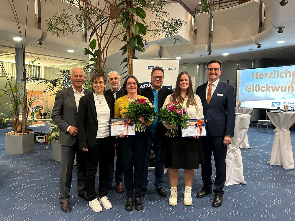Preisträgerinnen und Preisträger VR CampusPreis 2024 Kulmbach