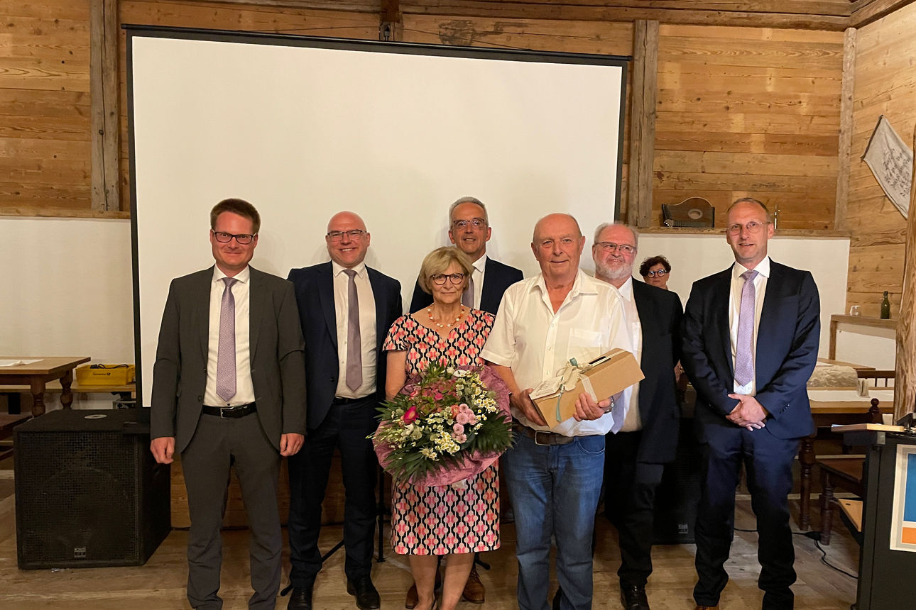 Verabschiedung Aufsichtsratsmitglied Gerhard Dittrich