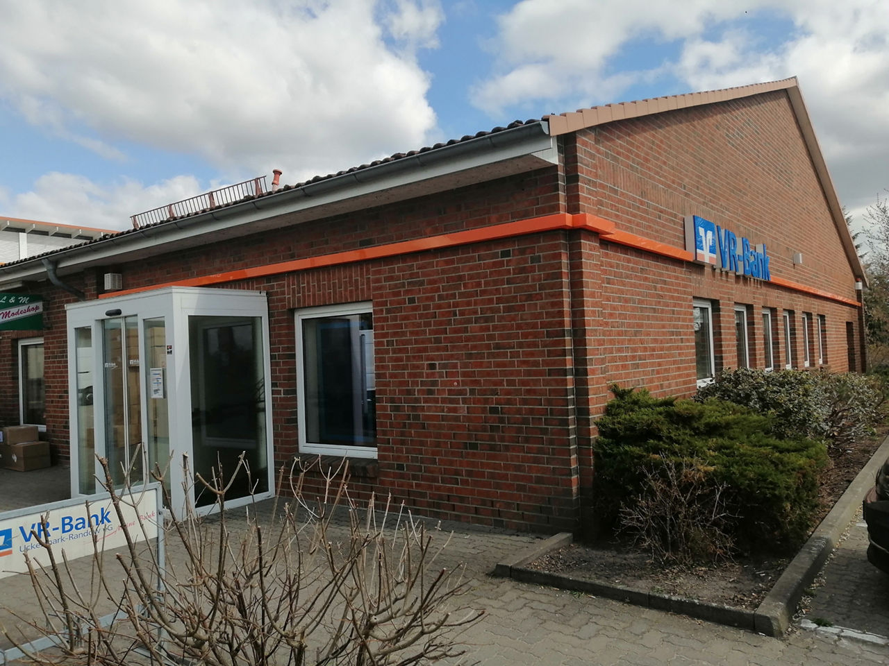 Bild vom Gebäude der Filiale VR-Bank Uckermark-Randow eG Gartz