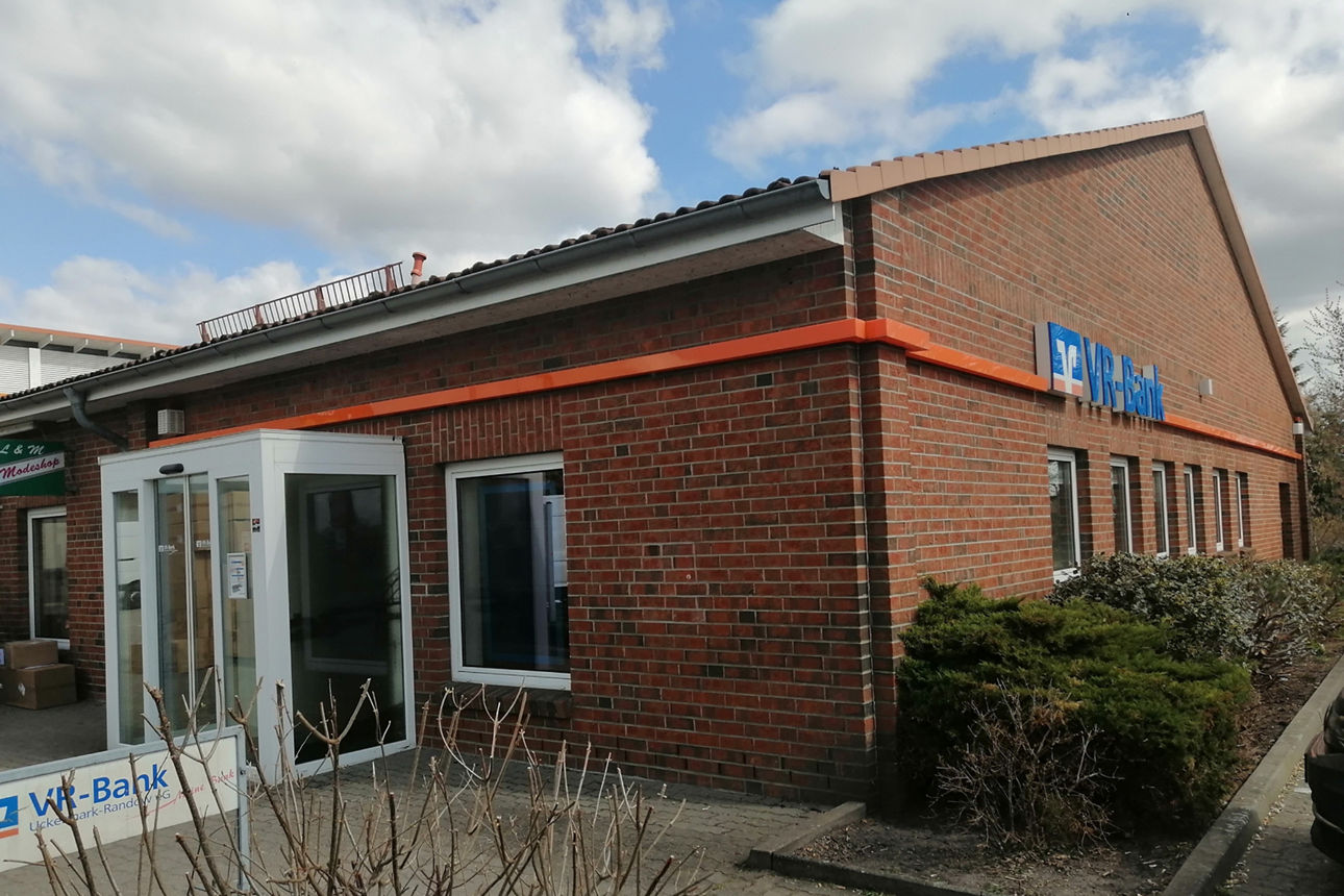 Bild vom Gebäude der Filiale VR-Bank Uckermark-Randow eG Gartz