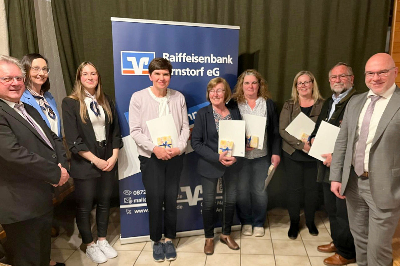 Ehrung der langjährigen Mitglieder