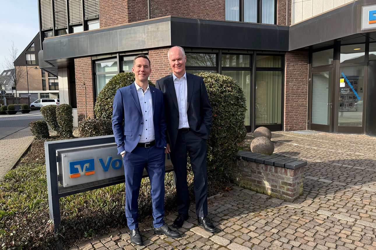 Vorstände Michel Rathmackers und Markus Knauf