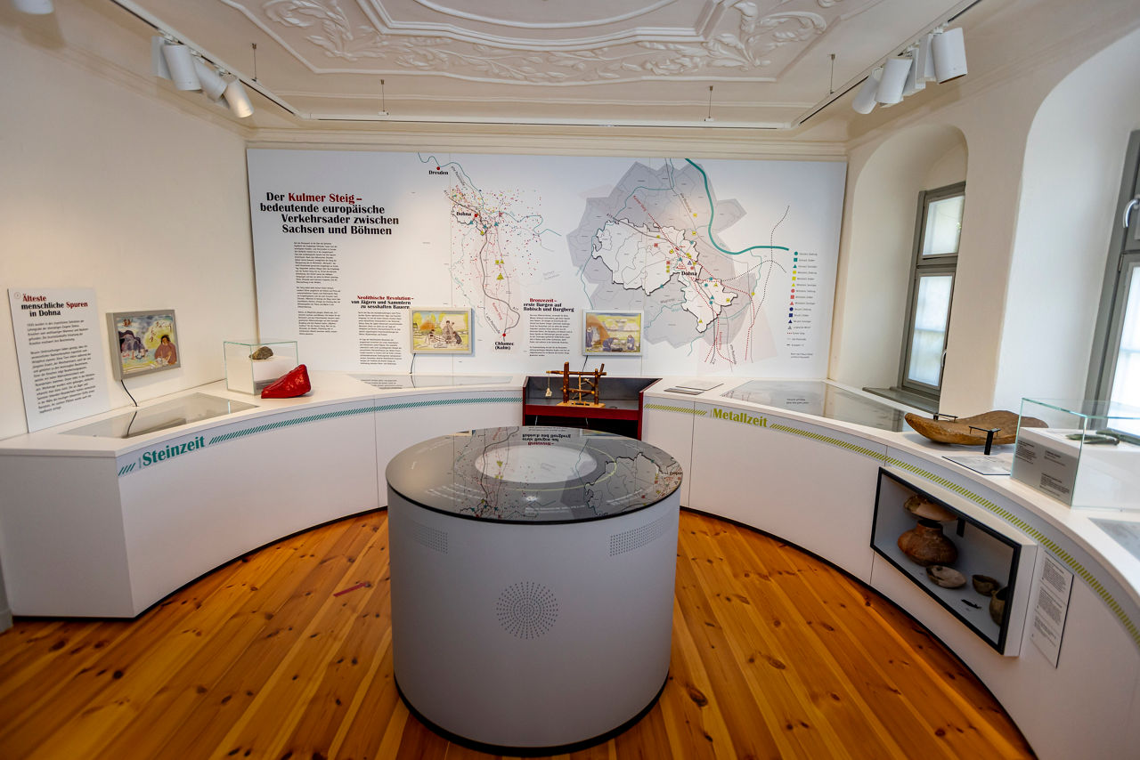 Moderne Dauerausstellung