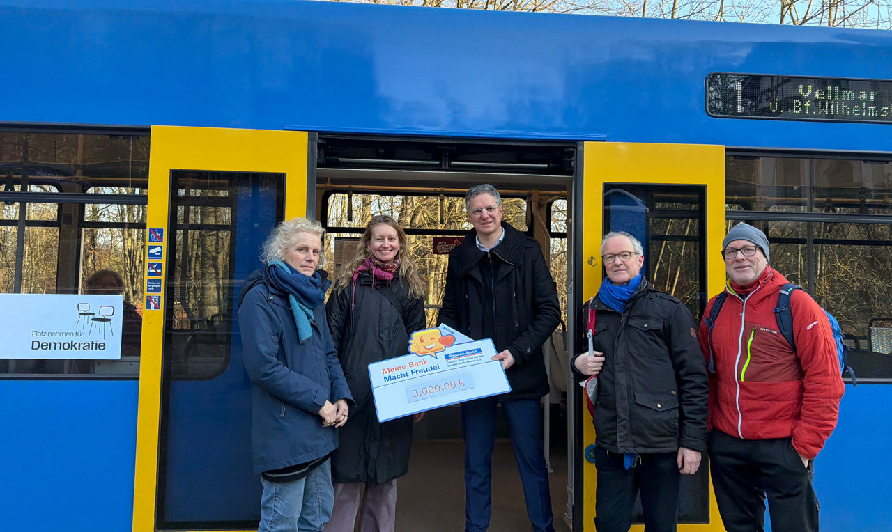 Spendenübergabe an Kulturzentrum Schlachthof e.V.