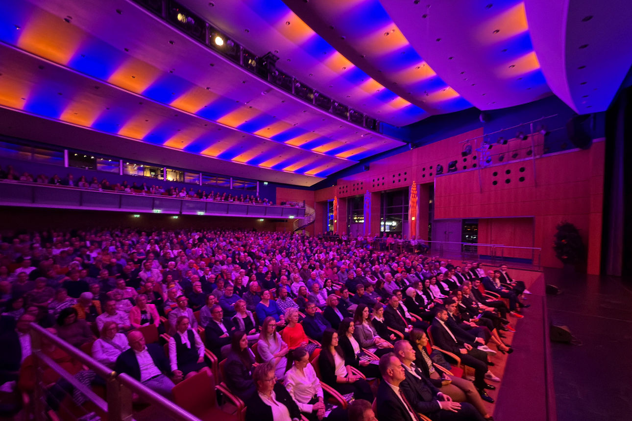 Bild vom Publikum auf einer Veranstaltung der VR Bank