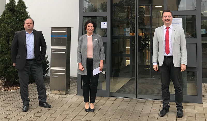 Waltraud Riedl feiert 25-jähriges Betriebsjubiläum