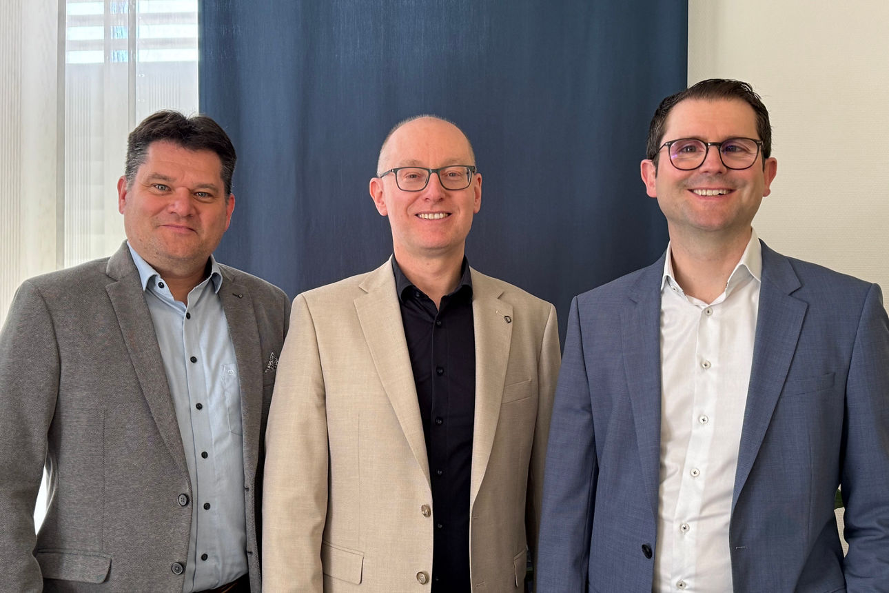 Drei Mitarbeiter des Vermögensmanagements der Volksbank Klettgau-Wutöschingen eG