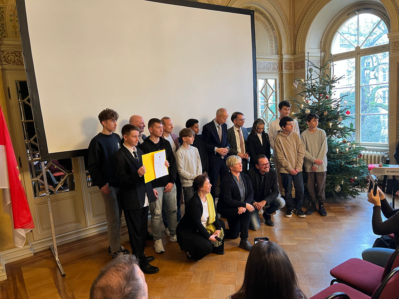 Preisverleihung Schülerwettbewerb Demokratie