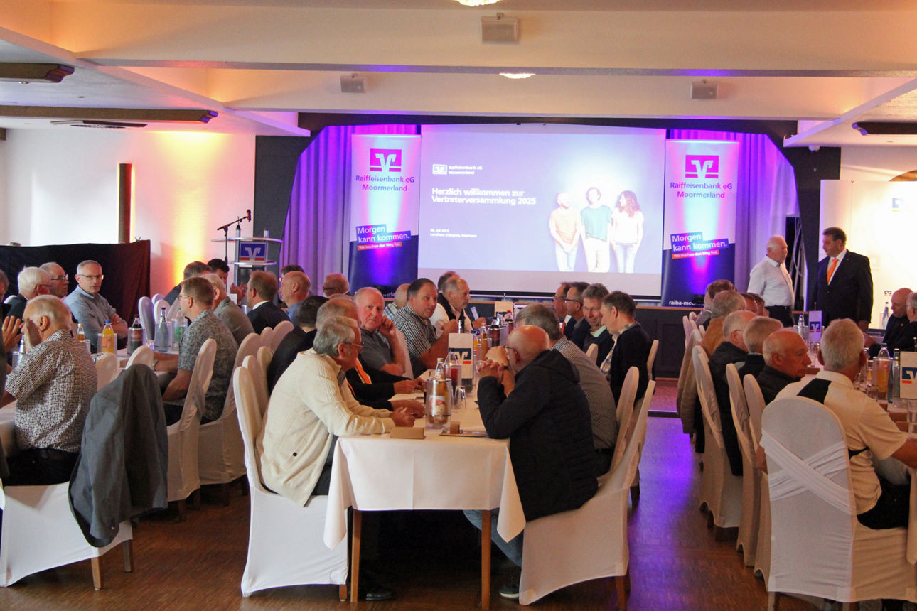 Vertreter stimmen per Stimmenzettel ab