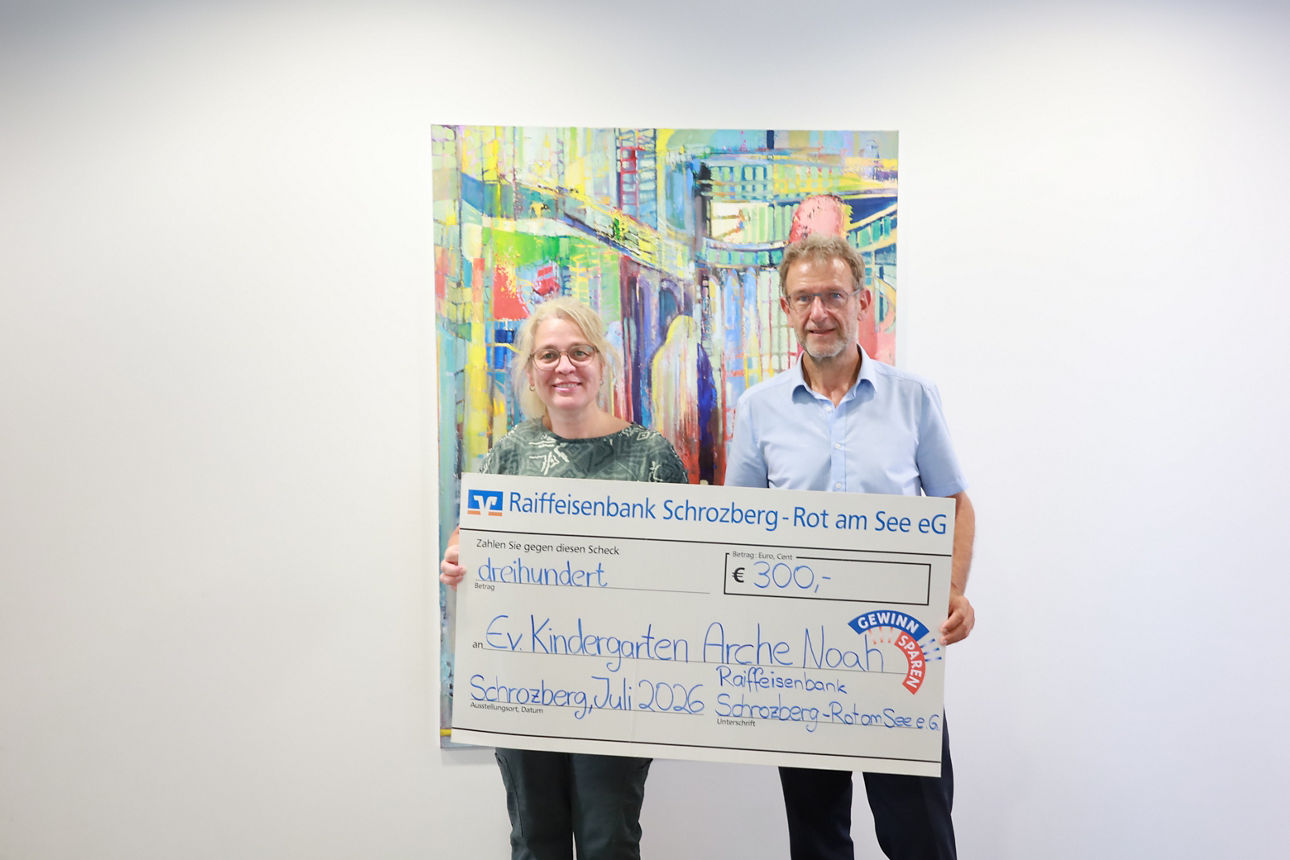 Gewinnübergabe Gewinnsparen