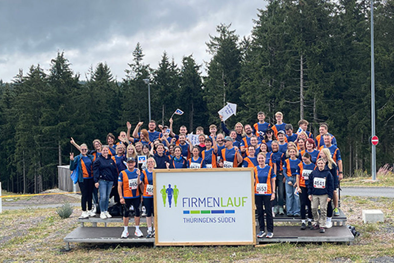 Teamfoto Volksbank Thüringen Mitte eG