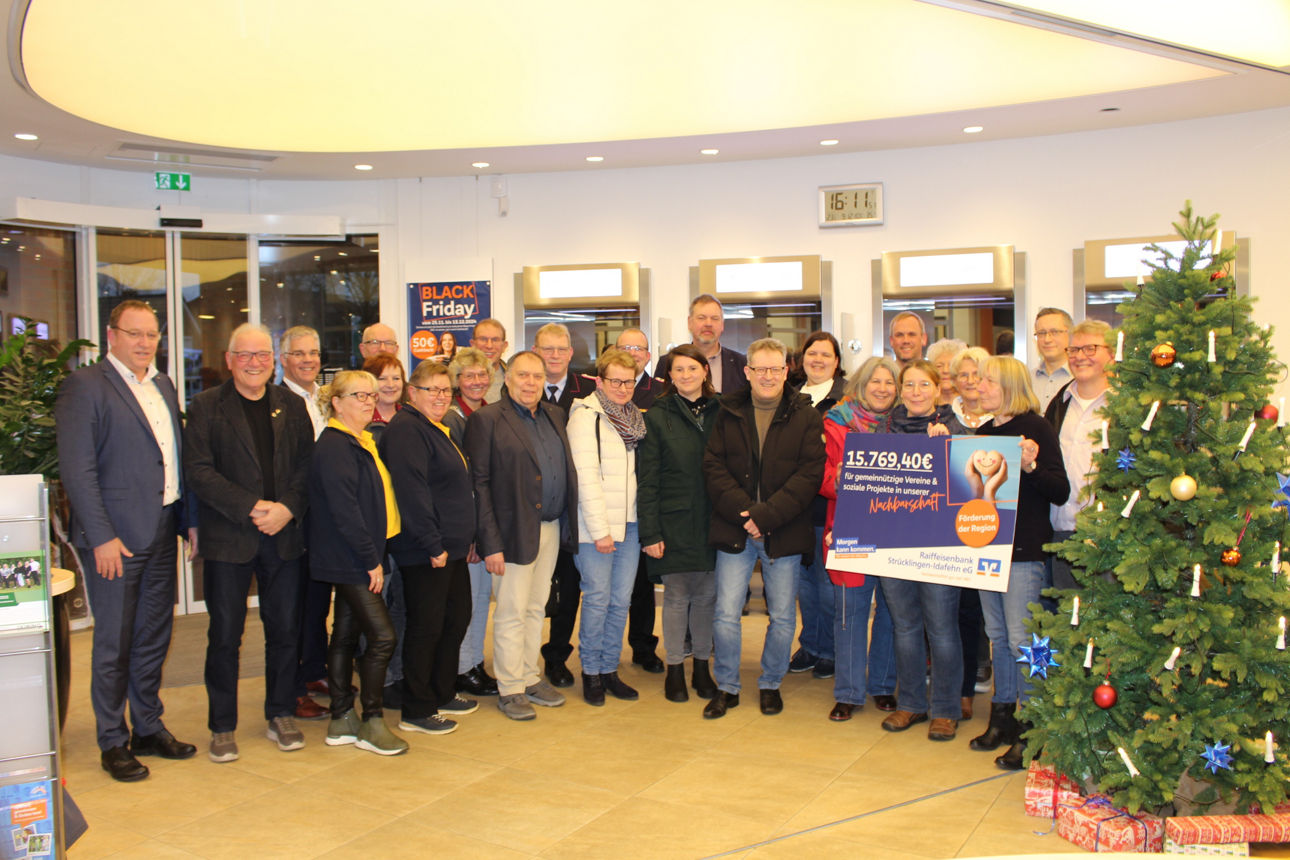 Gruppenfoto der Gewinnsparer