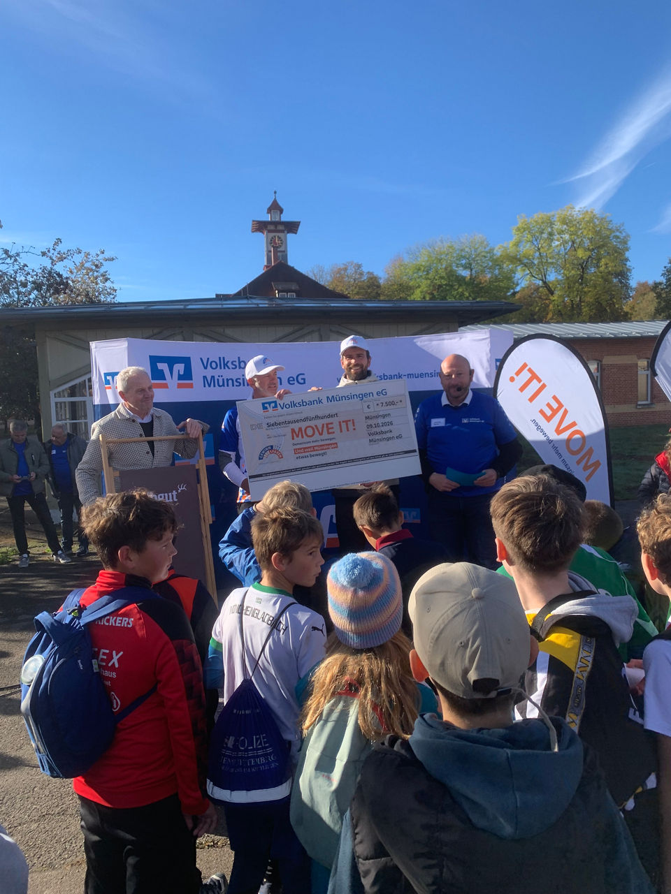 Freude über Spenden