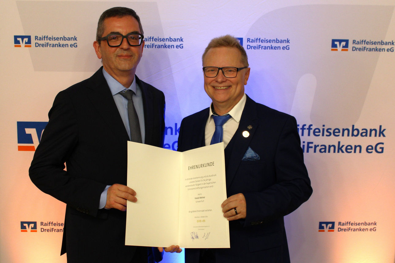 Walter Friedrich des GVB und Harald Wehner
