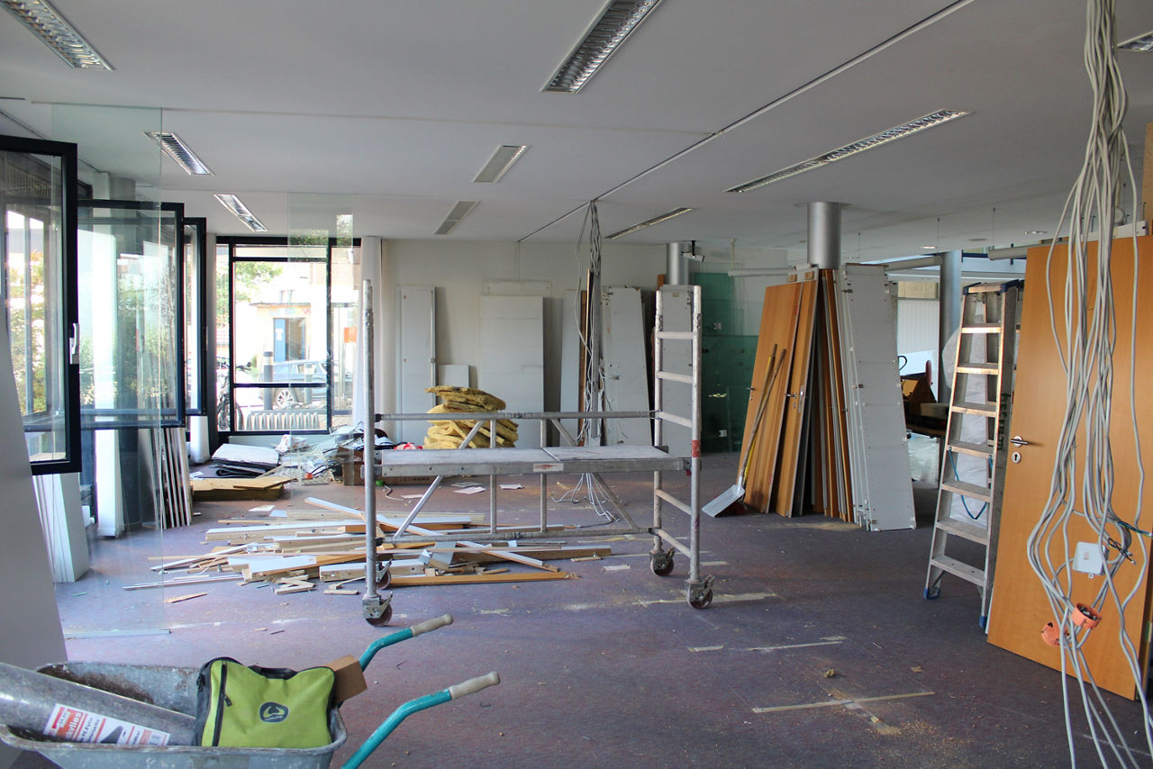 Abbruch Beraterzimmer