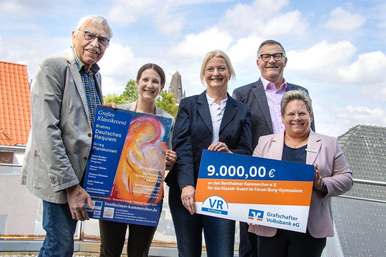 Spendenübergabe
