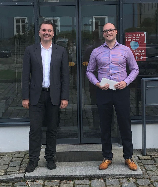 Joachim Schober  feiert 10-jähriges Betriebsjubiläum