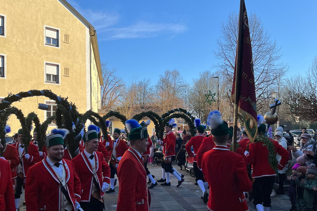 Schäffler beim Tanz