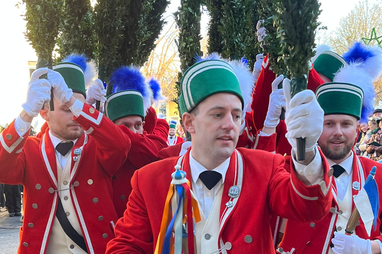 Schäffler beim Tanz