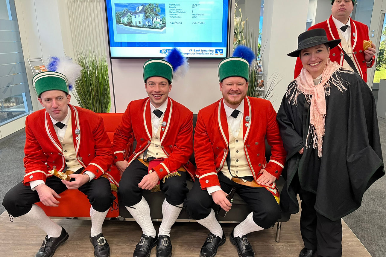 Schäffler bei uns in der Bank