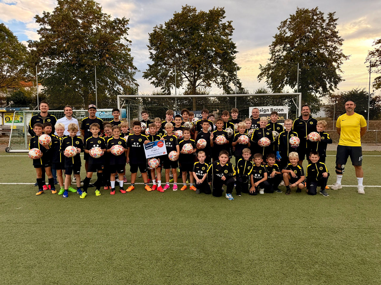 Gewinnsparübergabe Sportclub Wyhl e.V.