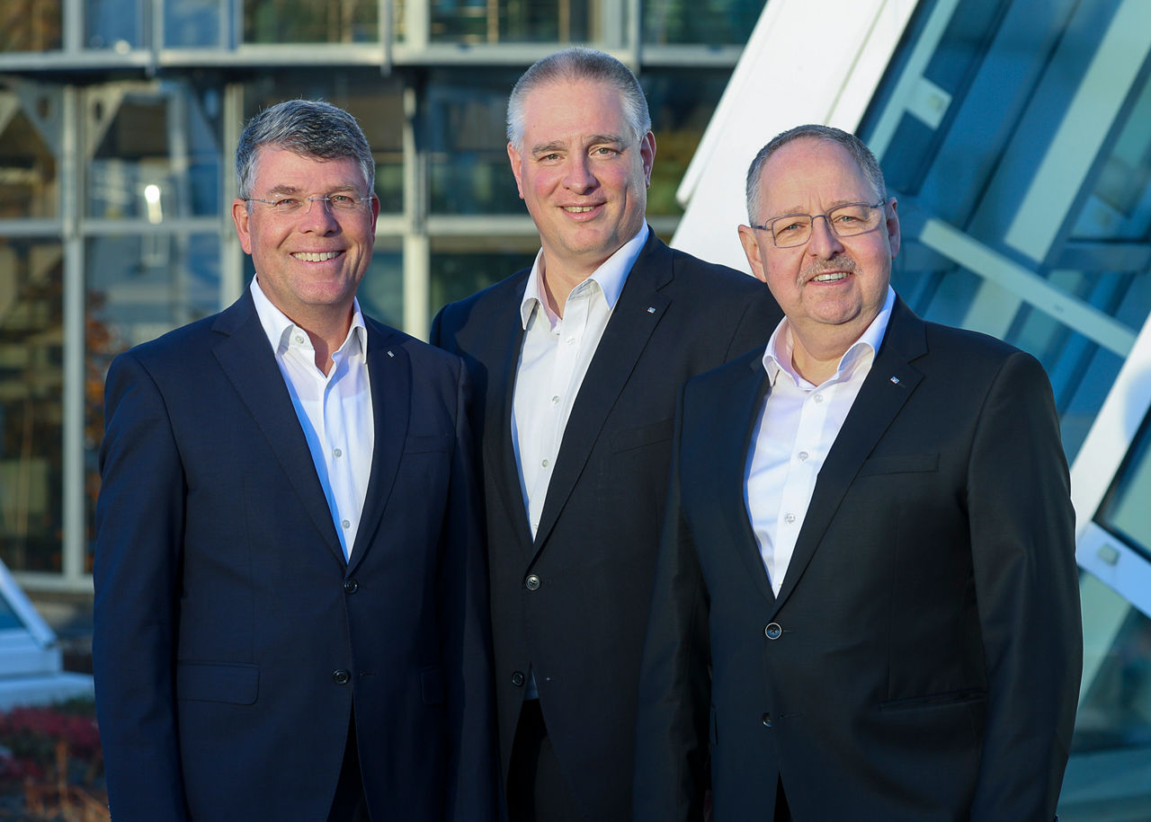 v. links Christof Klein, Frank Lüder, Siegfried Braun