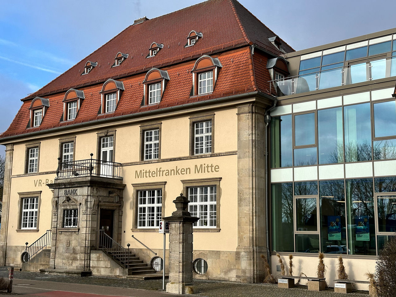 Foto der Hauptstelle Rothenburg der VR-Bank Mittelfranken Mitte eG