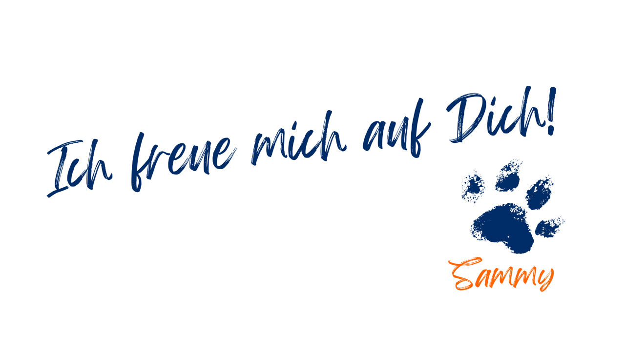 Sammy freut sich auf seine Gäste.