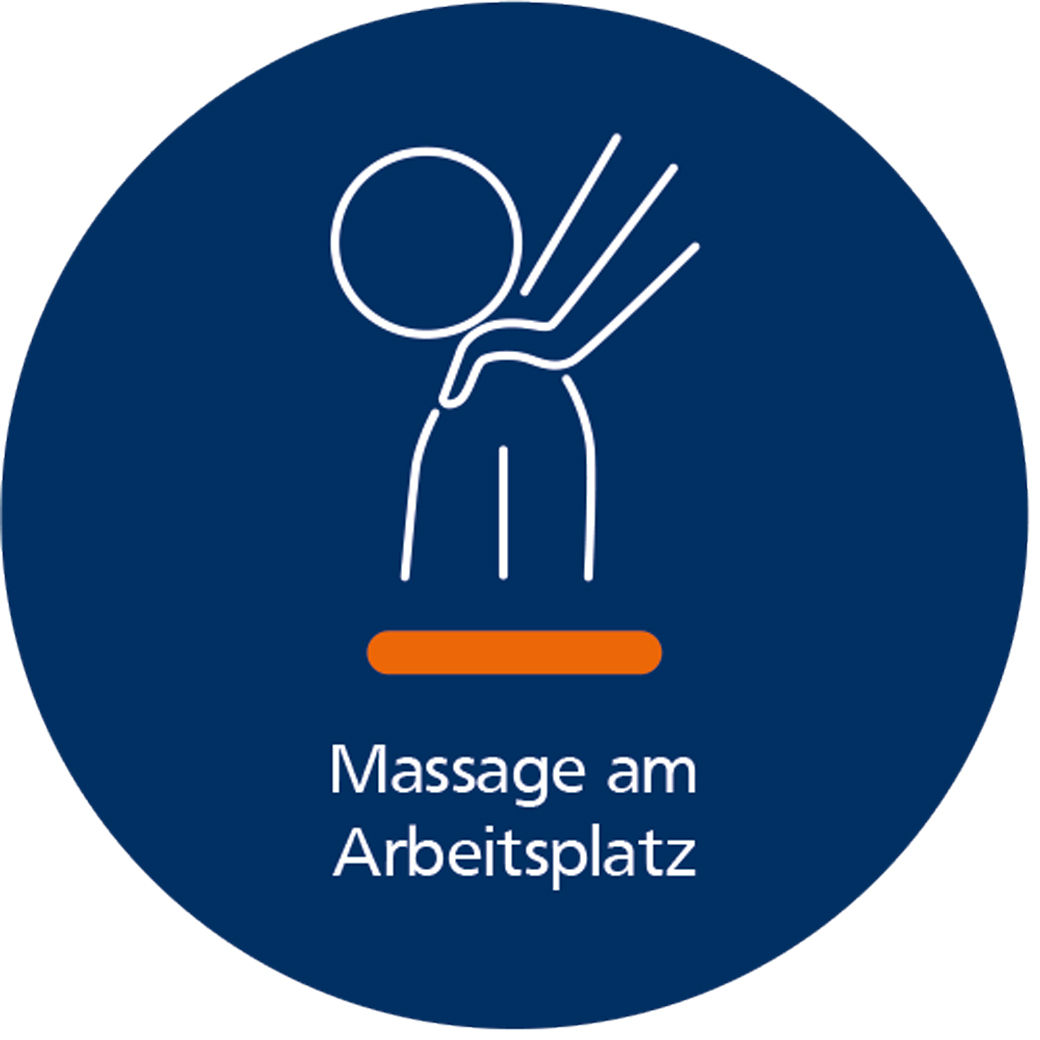Massage am Arbeitsplatz