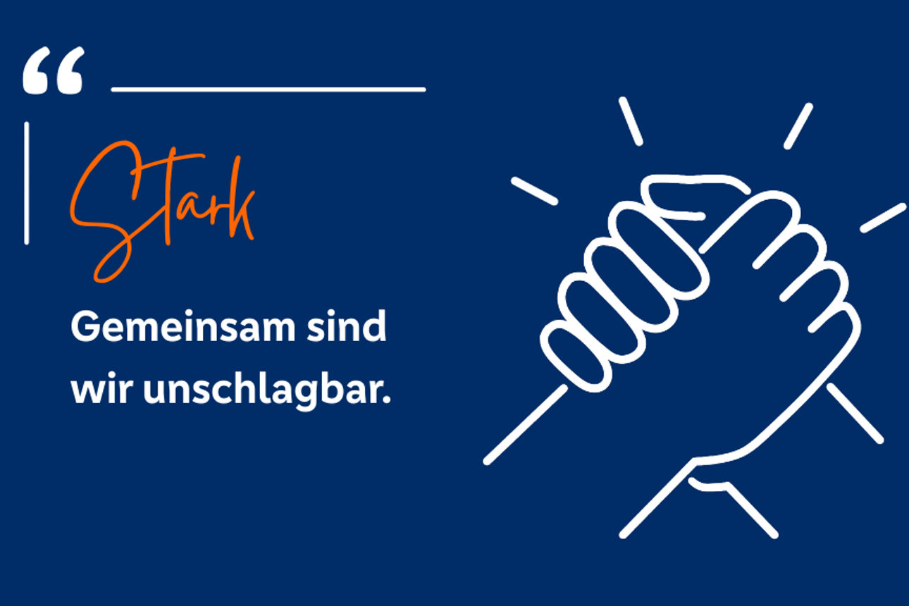 Stark - gemeinsam sind wir unschlagbar