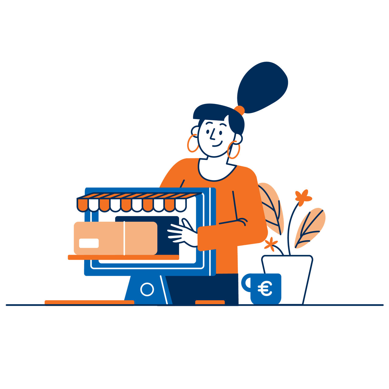 Mann und Frau im Gespräch 