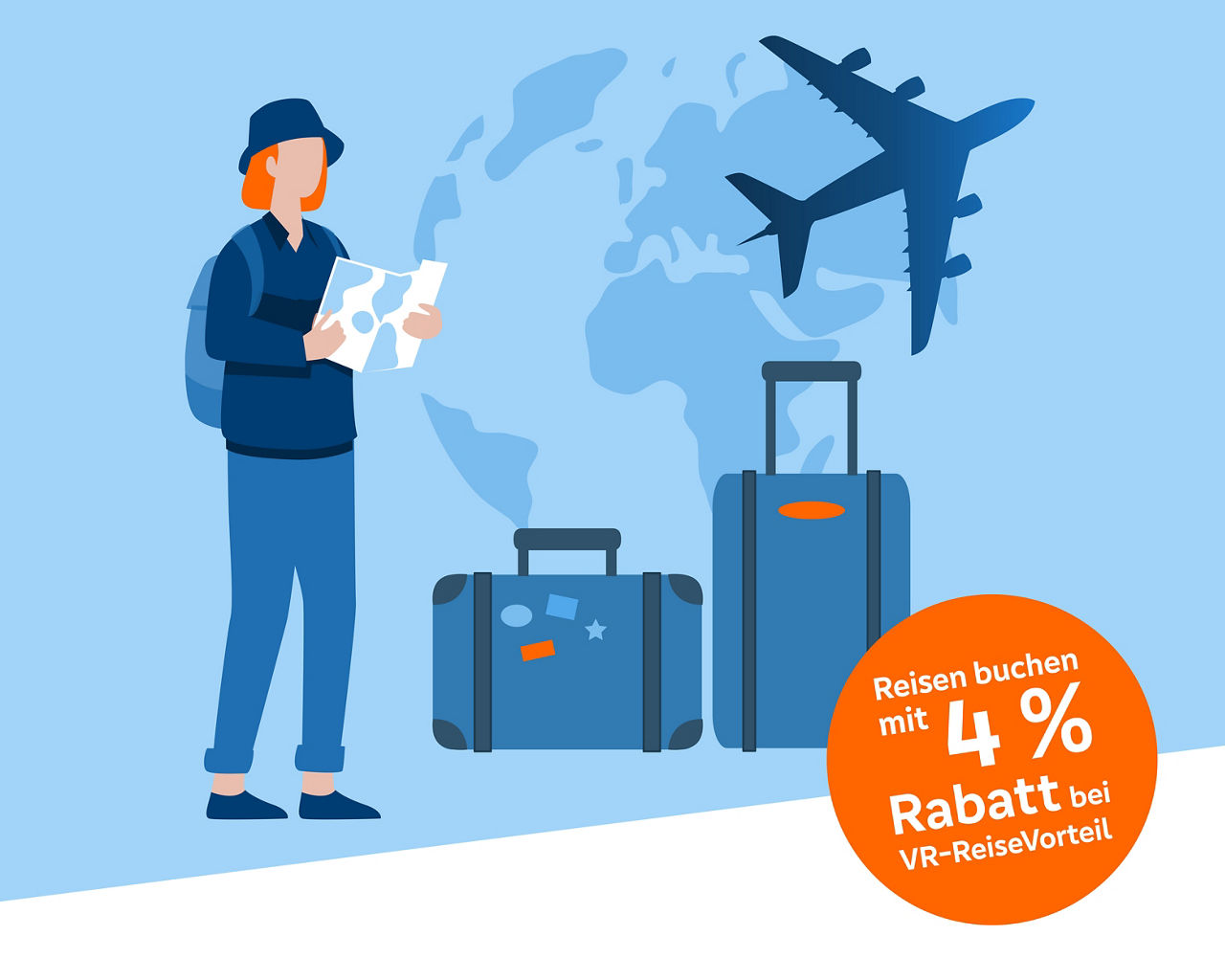 Rabatt bei Reisebuchungen