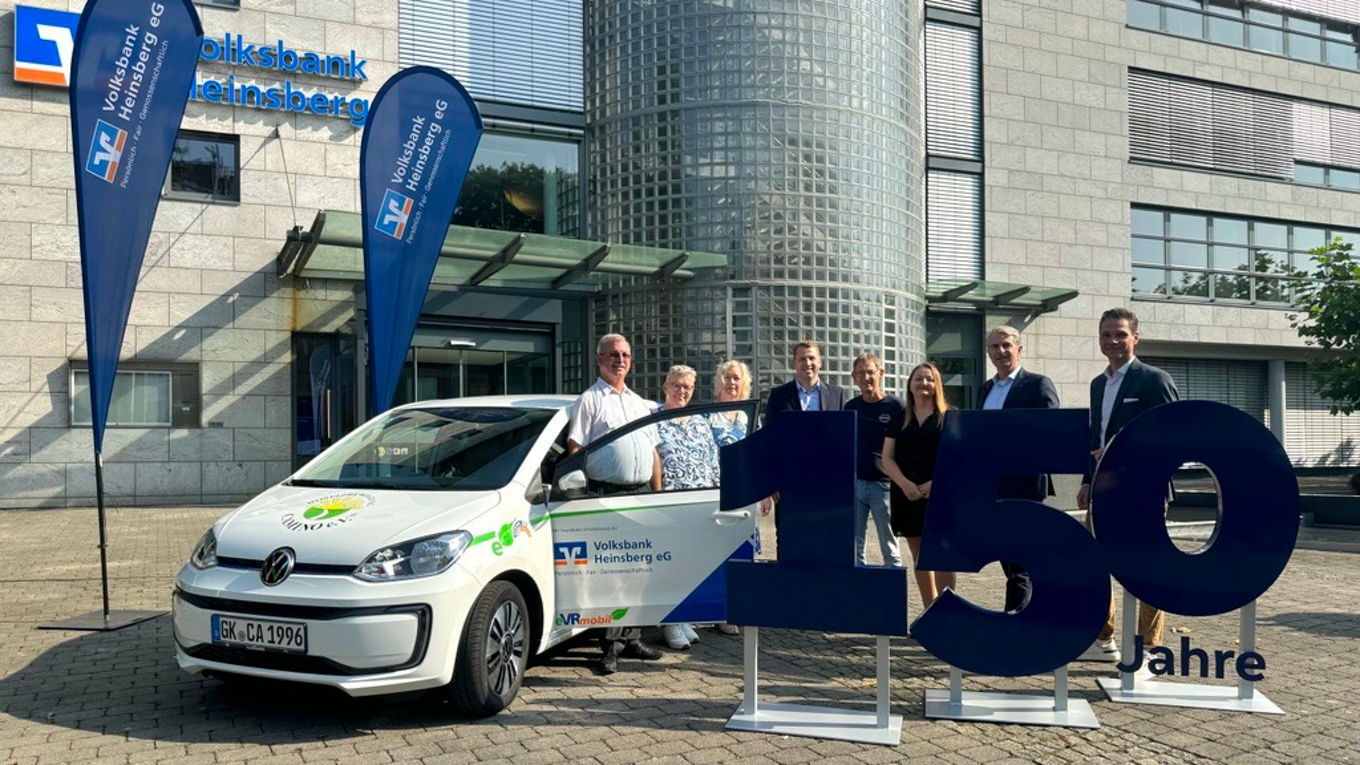 Wir übergeben den VW e-up!
