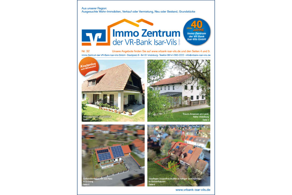 Das Cover der neusten Ausgabe des Immobilien-Magazins