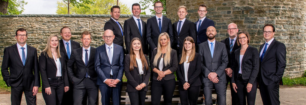 Gruppenfoto der Volksbank Immobilien