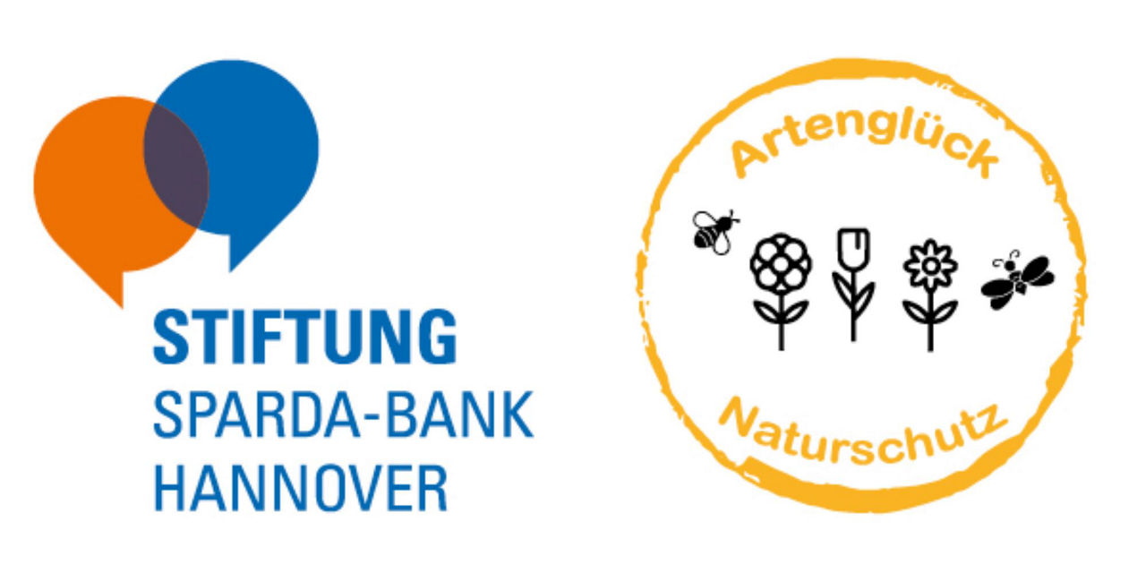 Logos von der Stiftung und Artenglück