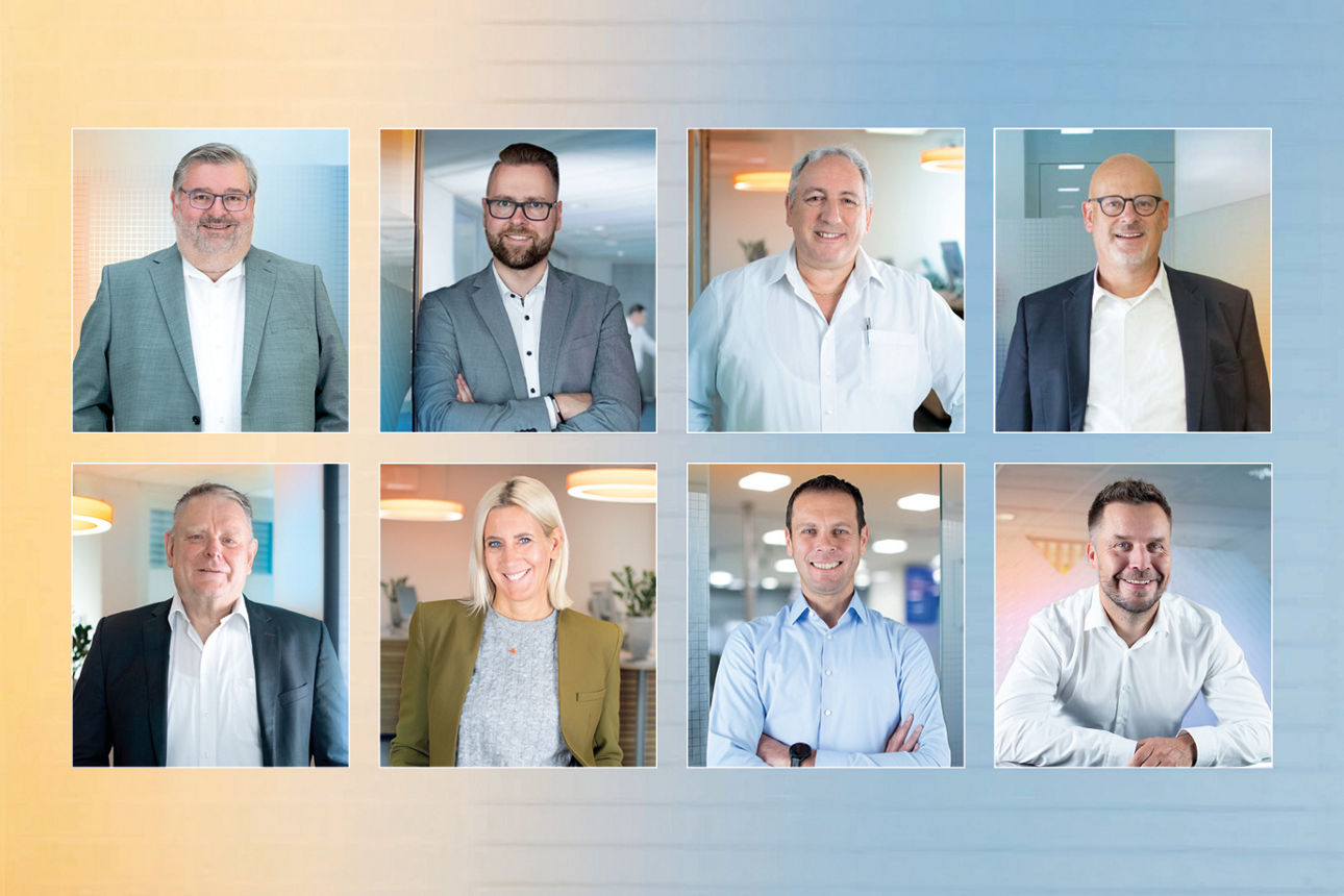 Porträtfotos von den Beratern aus dem PrivateBanking der Volksbank Berg