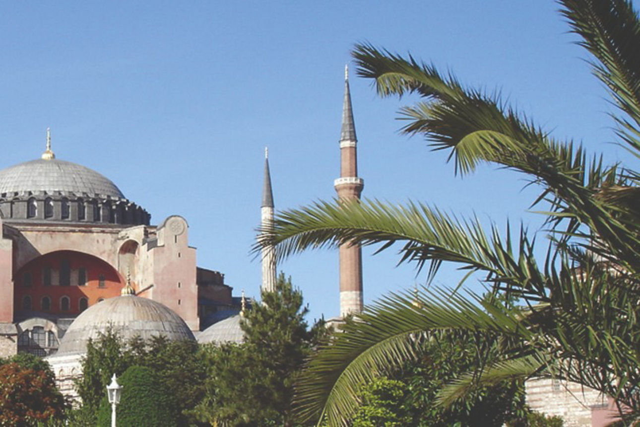 Bild der Hagia Sophia Mosche in Istanbul