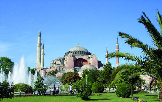 Bild der Hagia Sophia in Istanbul